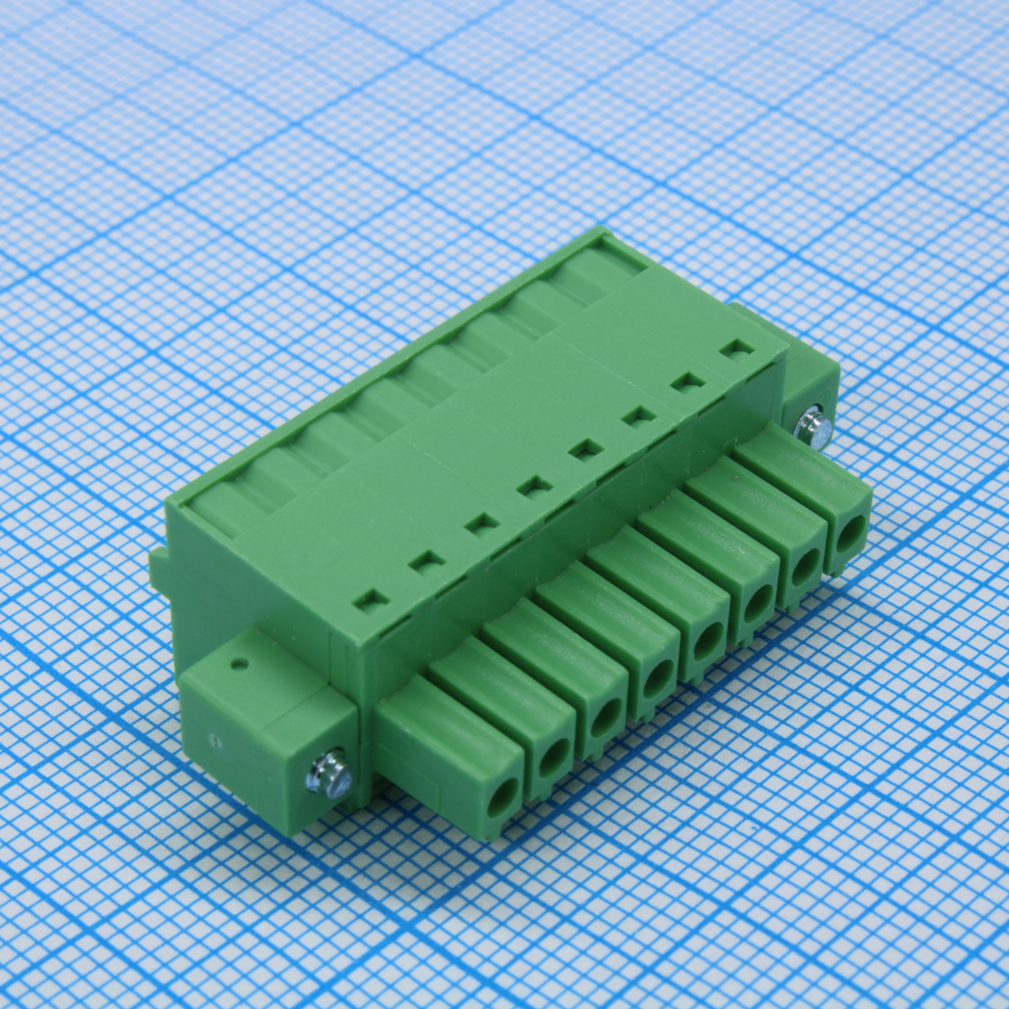 15EDGKDM-3.5-08P-14-00A(H) - Разъемный клеммный блок, Серия 15EDGKDM-3.5 8 контактов