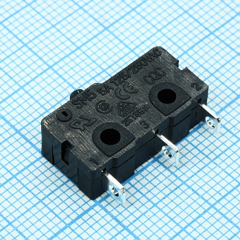 SM5-00N-115G-G - Микропереключатель 5А 250В, прямые выводы с отверстием