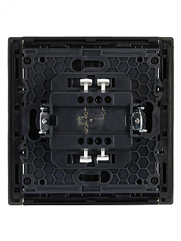 FORTE&PIANO Выключатель 1-клавишный проходной с индикацией 10А FP304 серый IEK FP-V12-1-10-1-K03