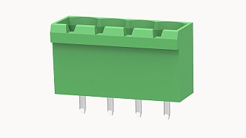 2EDGVC-5.0-04P-14-00A(H) - Разъемный клеммный блок на плату, 4 контакта. Серия 2EDGVC-5.0