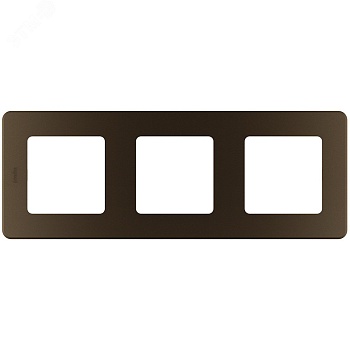 Рамка 3-м Inspiria бронз. Leg 673959