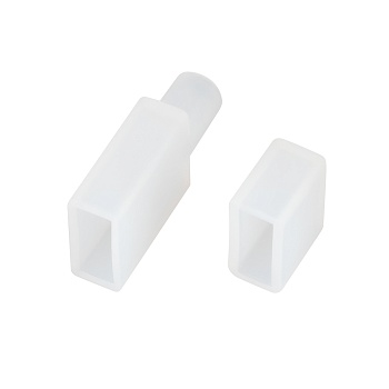 Заглушка MOONLIGHT-CAP-04x10mm-S-SET 040996 - Комплект силиконовых заглушек для гибкого неона MOONLIGHT, сечение 10х4мм. В комплекте заглушка с выводом под кабель питания, глухая заглушка. Использовать с герметиком.