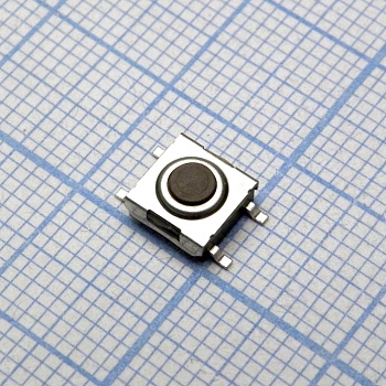 DTSMW-66N-V-T/R - Кнопка тактильная миниатюрная SMD