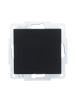 Выключатель 1-кл. СП Vesna механизм черн. бархат 742-4288-100