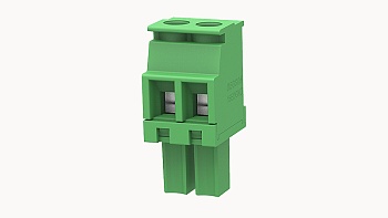 PCB розетка 15EDGKB-3.81-02P-14 - Розеточный разъем, PCB, на кабель, 90 град., шаг 3,81 мм, 2 полюса, сечение проводников: 0.5 - 1.5 мм кв., винтовая фиксация провода, 250V, 7А, цвет: зеленый, серия 15EDGKB