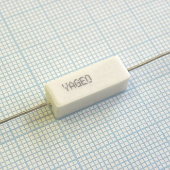 SQP200JB-0R1 - Резистор керамический цементный аксиальный (SQP) 2Вт 0.1Ом ±5%