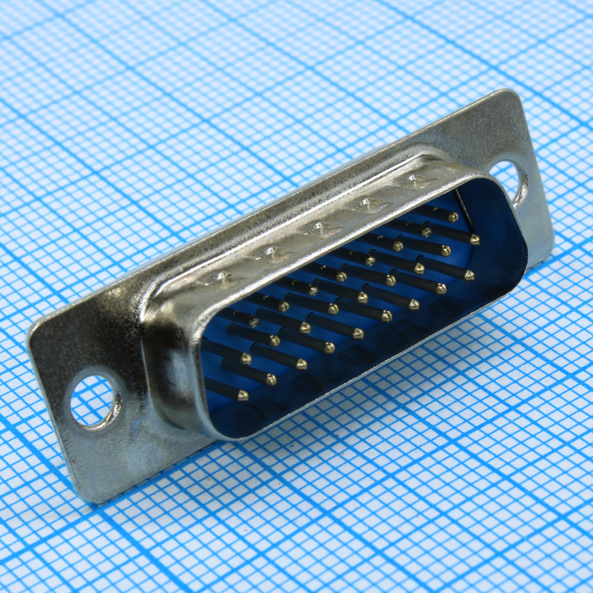 DHS-26M - Разъем D-SUB высокой плотности, 26 контактов, вилка кабельная