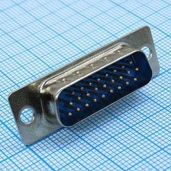 DHS-26M - Разъем D-SUB высокой плотности, 26 контактов, вилка кабельная