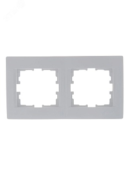 Рамка 2-м Karina горизонт. бел. 707-0200-147