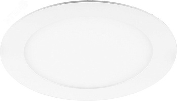 Светильник светодиодный ДВО-12w 6400K 1010Лм slim белый 28498