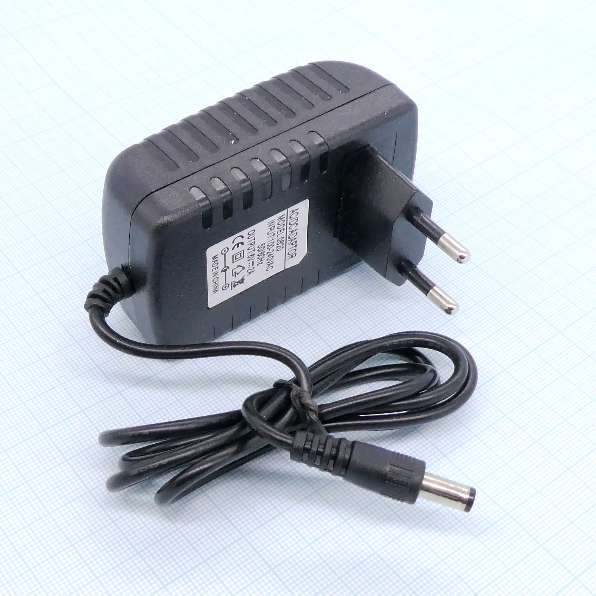 Блок питания 6В 2А (разъём 5.5*2.5мм) - Импульсный блок питания (адаптер) 6В 2А