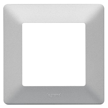 Рамка 1-м Valena Life универсальная алюм. 754137