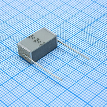 B32562J3105K289 - Конденсатор металлоплёночный полиэтилентерефталатный 1мкФ 250В ±10% (16.5х7х9.3мм) шаг выводов 15мм 125°С россыпь