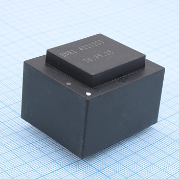 KSP-BVEI4221223 - Трансформатор питания 6ВА  230В 2х9В 2х334мА до+70°C (EI 42/14.8)32.6мм