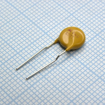 LVR012K - Самовосстанавливающийся предохранитель PTC 0.12A 240V 6.5Om -40C...+85C формованные выводы