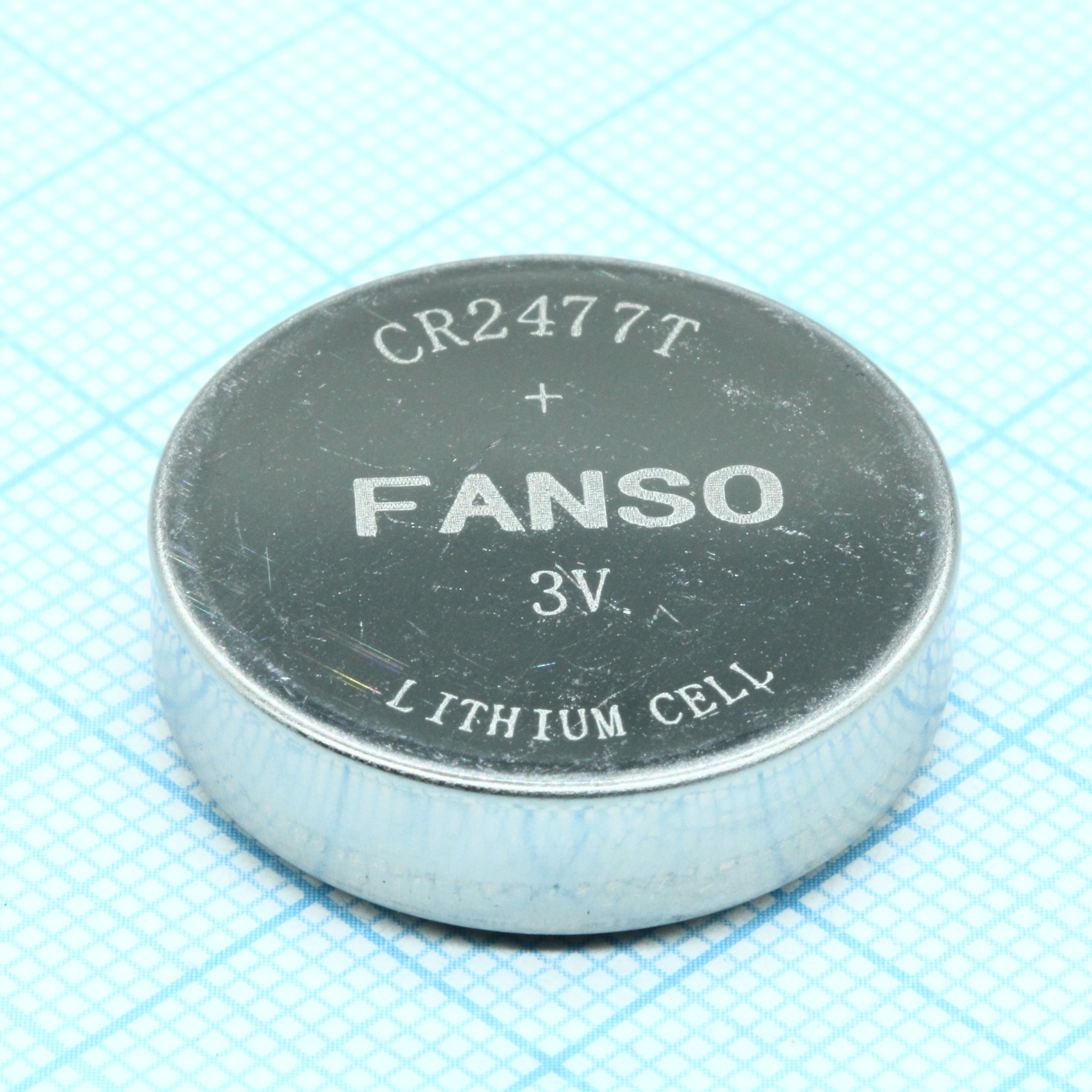 CR2477T - Li, MnO2 батарея типоразмера R24, 3В, 1Ач, стандартная форма, -40...85 °C