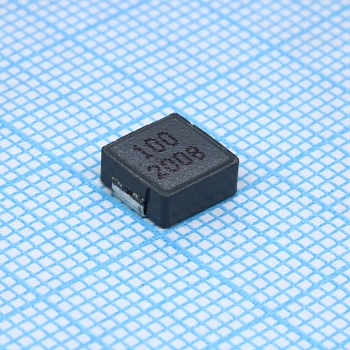 SRP7028A-100M - SMD индуктивность проволочная, на ферритовом сердечнике, экранированная 10мкГн ±20% 100кГц 20Q-Factor карбонил 3.5А 85мОм автомобильного применения