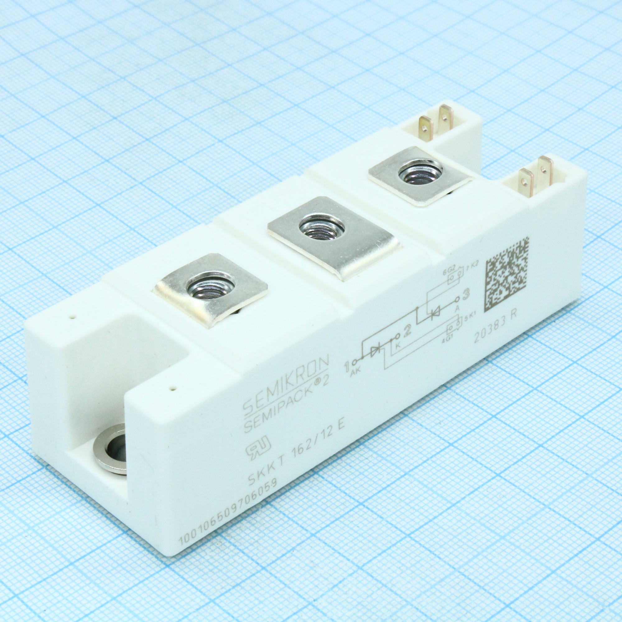 SKKT162/12E - Силовой тиристорный модуль