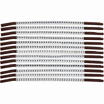 brd135040 - SCNC-15-N-Z клипсы белые, 300шт/упак, для провода 3,8-4,6мм диаметра, легенда N-Z