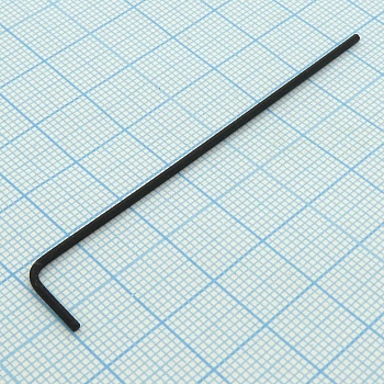 Шестигранник 352B  1,3 х 80 -  шестигранник, форма С 6.3, выполнен из высококачественной хромованадиевой стали, полная закалка.