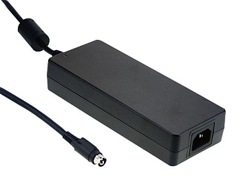 GST160A48-R7B - AC-DC, 160Вт, вход 85...264B AC 47...63 Гц, 127...370B DC, выход 48B/3.34A, изоляция 3000В AC, 175x72x35мм, -30...+70°С, сетевой разъём IEC320-C14, выходной разъем DIN-4P