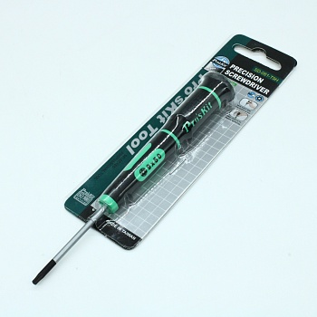 SD-081-T9H - Прецизионная звездообразная отвертка (T9H х 50 мм) с вращающейся ручкой