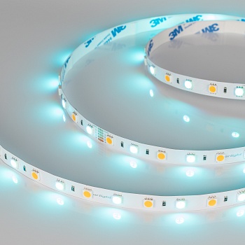 Лента RT-B60-10mm 24V RGBW-Warm (14.4 W/m, IP20, 5060, 5m) 018327(2) - Светодиодная лента RT-B60, открытая. Светодиоды 5060, 60 шт/м (300 шт на 5 м), белая плата, ширина 10 мм, скотч 3M. Цвет RGB + ТЁПЛЫЙ 2700 K , цветопередача CRI>85 , угол 120°. Питание