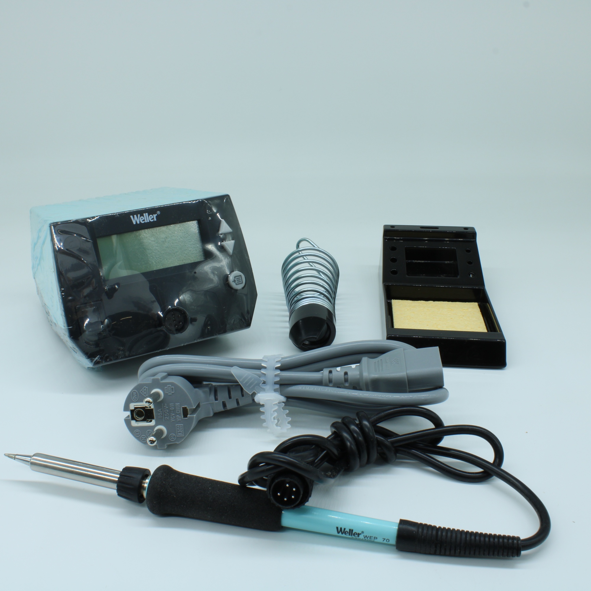 WE 1010 Solder station W.WEP 70 230V - Цифровая одноканальная паяльная станция 85 Вт 220 В, в комплекте блок управления WE1, паяльник WEP70, подставка PH70