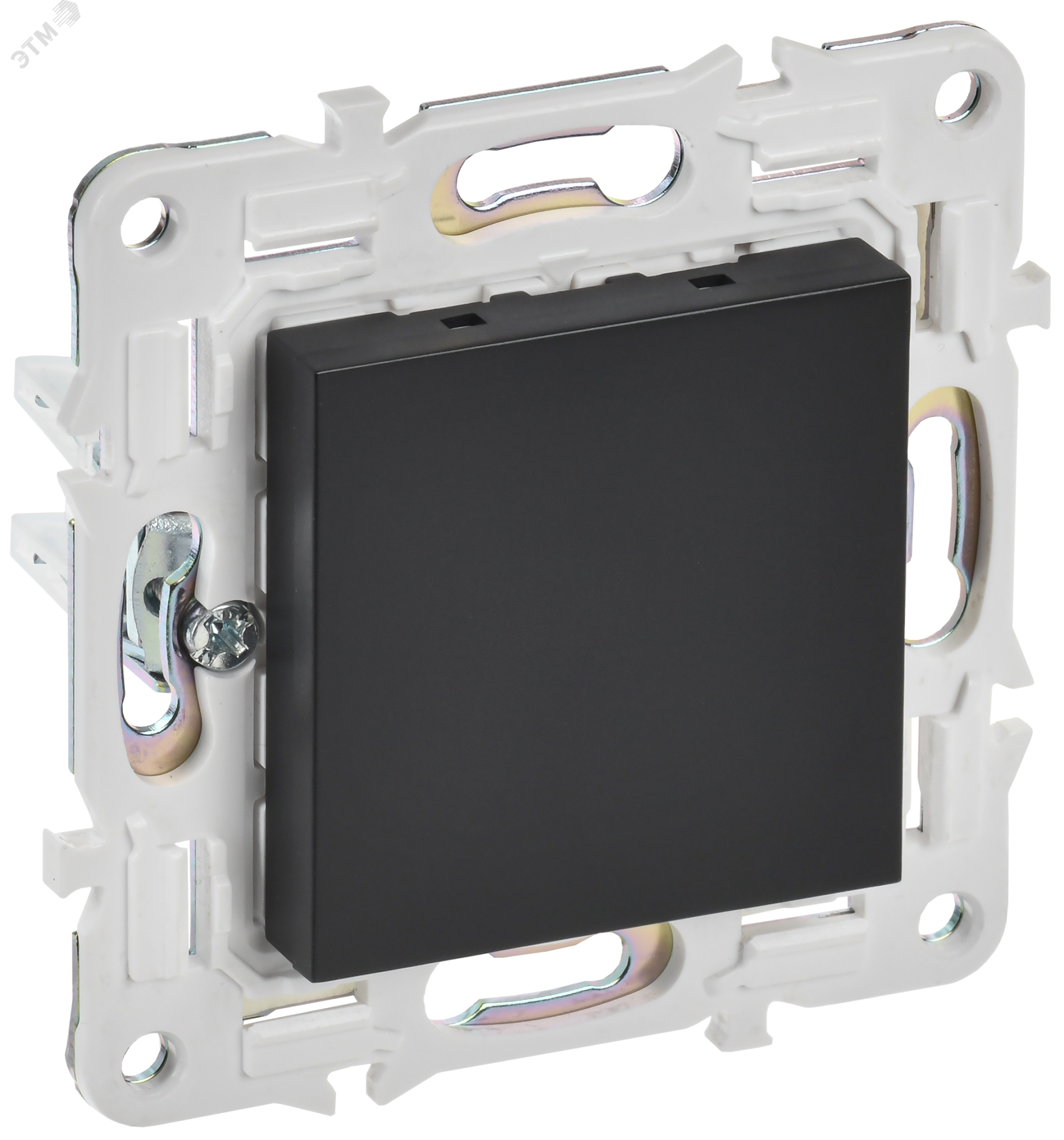 SKANDY Заглушка с суппортом SK-C01Bl черный IEK SK-PL10-K02