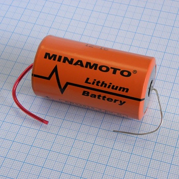 Батарея Minamoto ER 34615/W - Элемент питания литиевый, с выводами