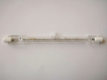 Лампа галогенная КГ 220-500-1 500Вт линейная R7s 3200К 220В лин. 132мм (24) 350162000