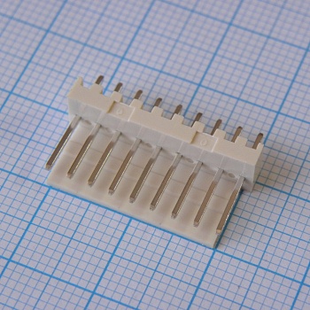 DS1070-9MVV6 - Разъем типа провод-плата, вилка прямая, шаг 2.54 мм, 9 контактов.