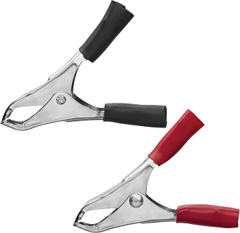 Зажим "крокодил" 10А 80 858 OAC-10A-50-H2 (уп.2шт) 80858