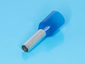 TIC-2.5-8 - Наконечник 8мм для обжима многожильного кабеля  2,5мм, изолированный, кратно 100шт.