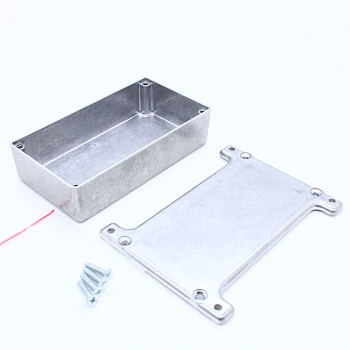 G0124F - Алюминиевый корпус с фланцами некрашеный