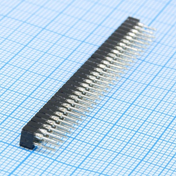 DS1002-02-2X30BT1F6 - Гнезда цанговые двухрядные для монтажа в отверстия 2х30pin, шаг 2.00мм