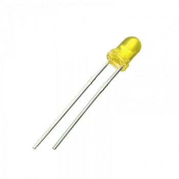 FYL-3014YD1G - Светодиод 3мм/желтый/588нм/15мкд/60°
