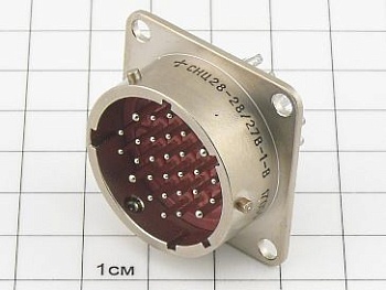 Вилка СНЦ28-28/27В-1-В "5"