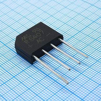 RS407 - Диодный мост 4А 1000В