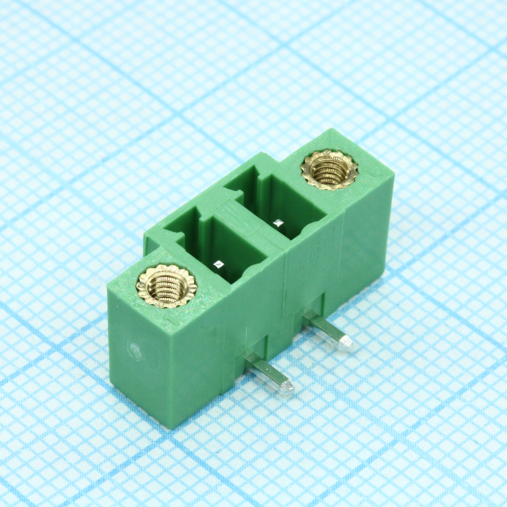 15EDGRM-5.08-02P-14-00A(H) - Разъемный клеммный блок на плату, 2 контакта. Серия 15EDGRM-5.08