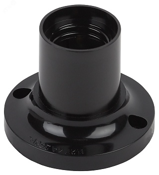 Патрон E27 подвесной бакелит черн. (х50) (50/200/14000) Б0044085