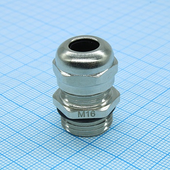 DDL-M16M (metall) - Кабель ввод M16*1.5 (IP68) металл