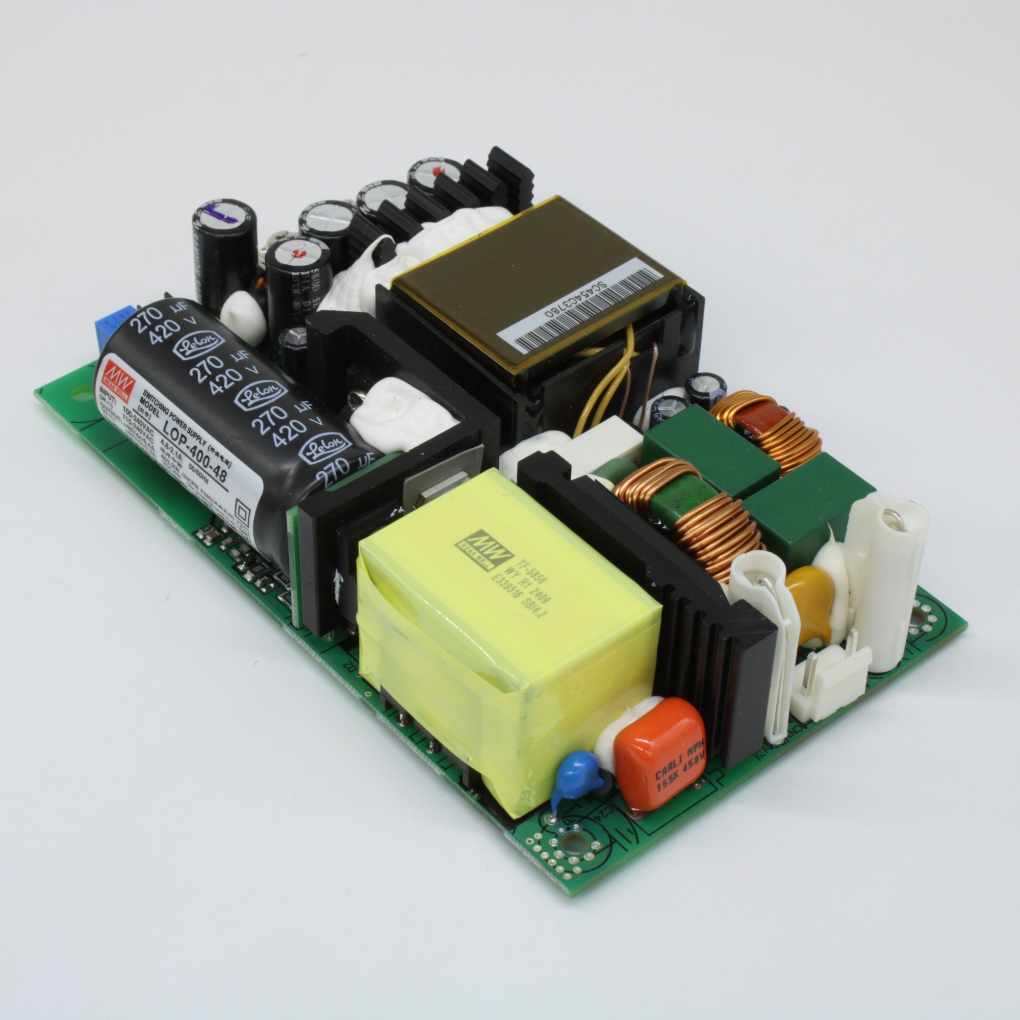 LOP-400-48 - Преобразователь АC/DC открытого исполнения 400 Вт выход 48 В/8.4 А