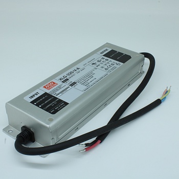 XLG-320-V-A - AC-DC, 216…312Вт, IP67, вход 100…305В AC, 47…63Гц, ККМ, выход 12…24В(рег)/13А(при 24В)…18В(при 12В), изоляция 3750В AC, в кожухе 246х77х39.5мм, -40…+85°С (корпус), встр. потенциометр