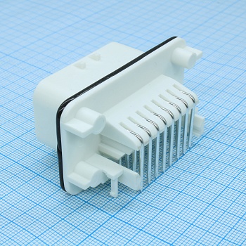 CKK7233WA-1.5-11 - Соединитель автомобильный 23 pin, 4мм белый
