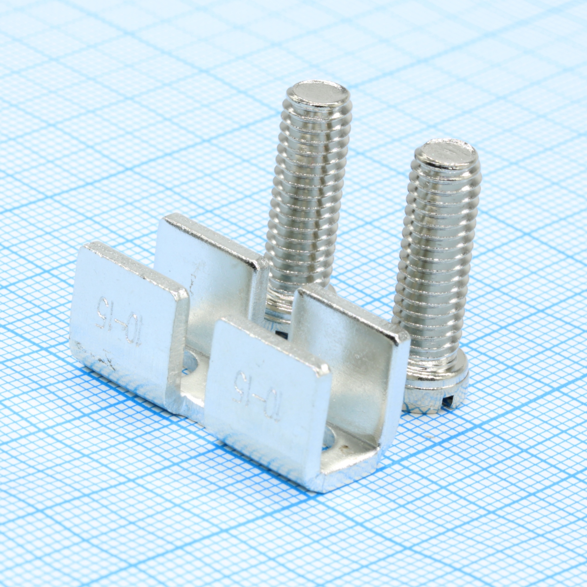 Соединительная перемычка UFBI 2-15 - Соединительная перемычка, винтовая, не изолированная, 2 полюса, для клемм: UKJ-35, UKJ-35N, UKHV-35, сталь