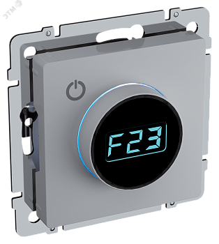 Термостат электронный с индикацией BRITE СП IP20 ТС10-1-БрБ бел. BR-RT11-K01