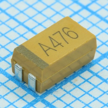 TS20000J330KCT000R - ЧИП-конденсатор танталовый 33мкФ ±10% 6.3В типоразмер C (6 X 3.2 X 2.5мм) 125С лента на катушке