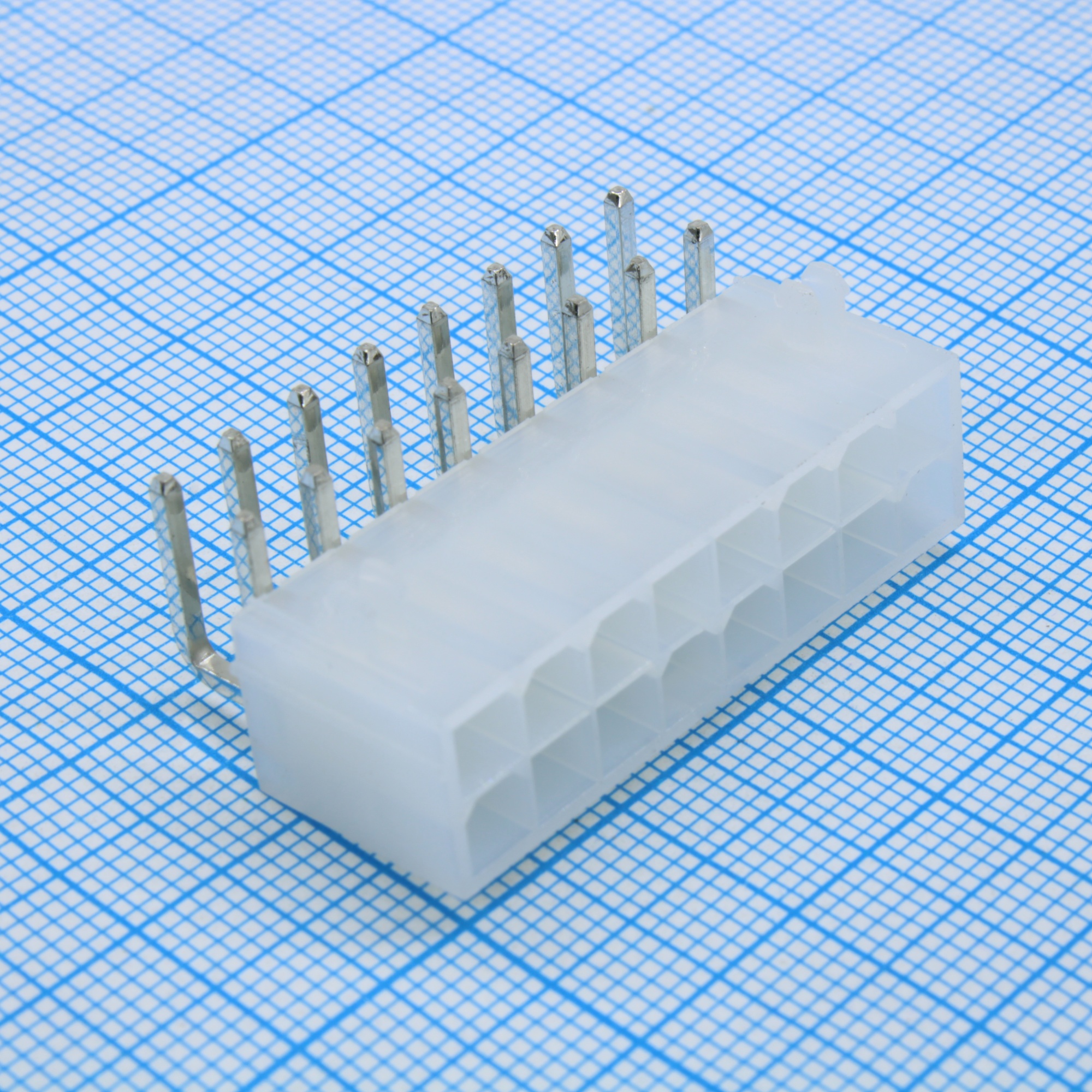 DS1073-01-2X8MR2T6 - Разъем штыревой двухрядный угловой на плату