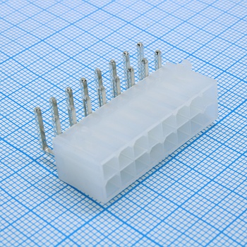 DS1073-01-2X8MR2T6 - Разъем штыревой двухрядный угловой на плату